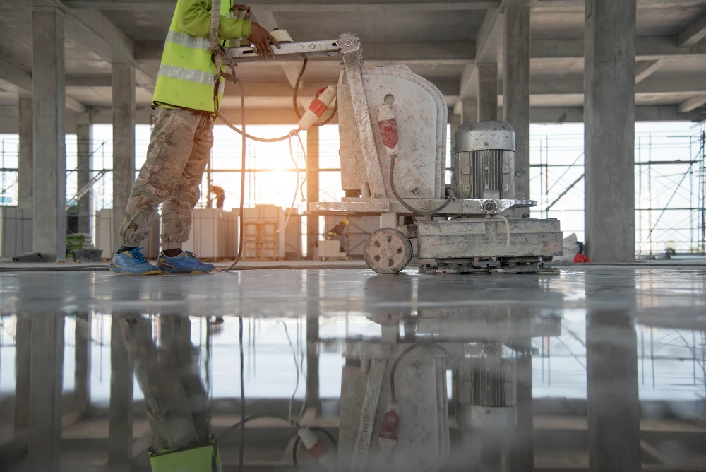 Post-construction cleaning and dust removal for commercial spaces