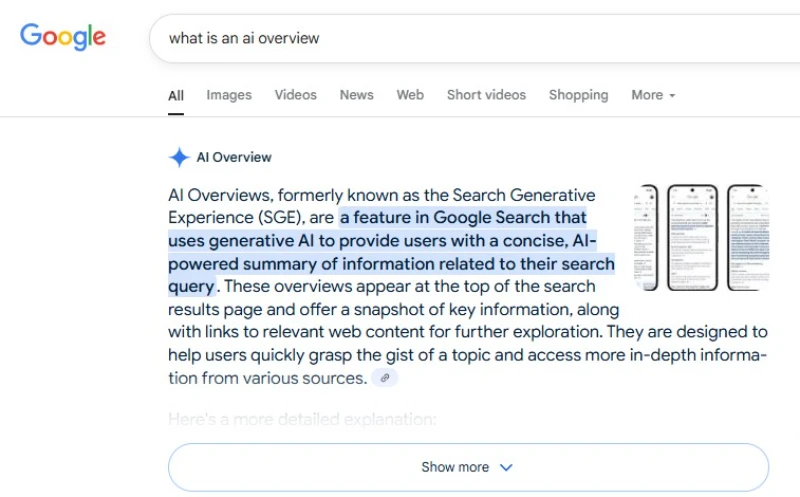 AI Overviews